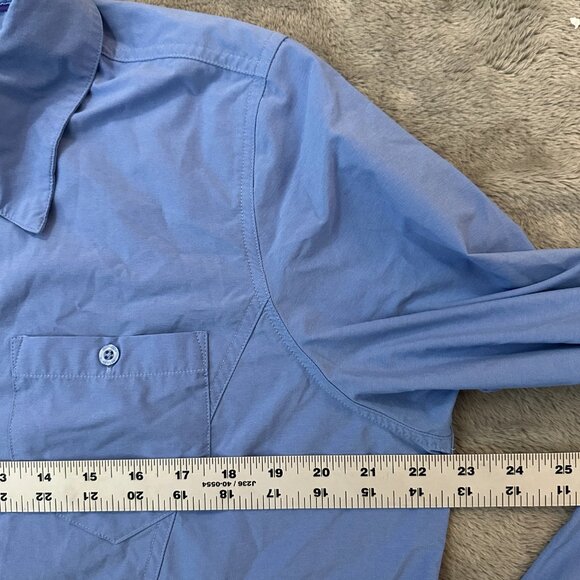 OR Outdoor Research Long Sleeve Wayward Shirt Women's XL Blue Outdoor Nylon - Picture 6 of 9